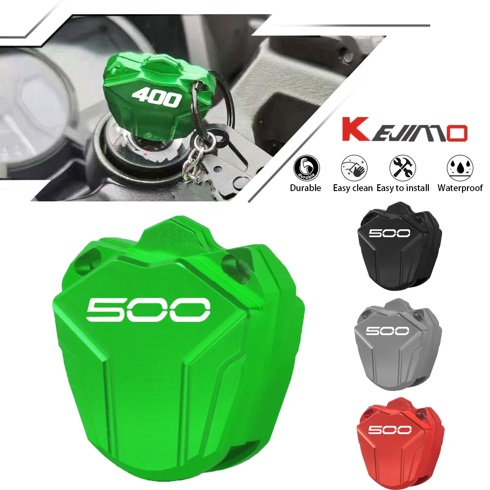 غطاء مفتاح لـ KAWASAKI Z500 RS SE 2017 - 2024 2025 Z400 Z500 Ninja 400 500 غطاء مفتاح من الألومنيوم ملحقات المحرك