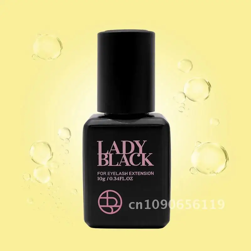 Lady Black Glue South Korea Fastest Strongest False Eyelash Extensions Supplies Adhesive 5g Makeup Tools Beauty Shop 10ml