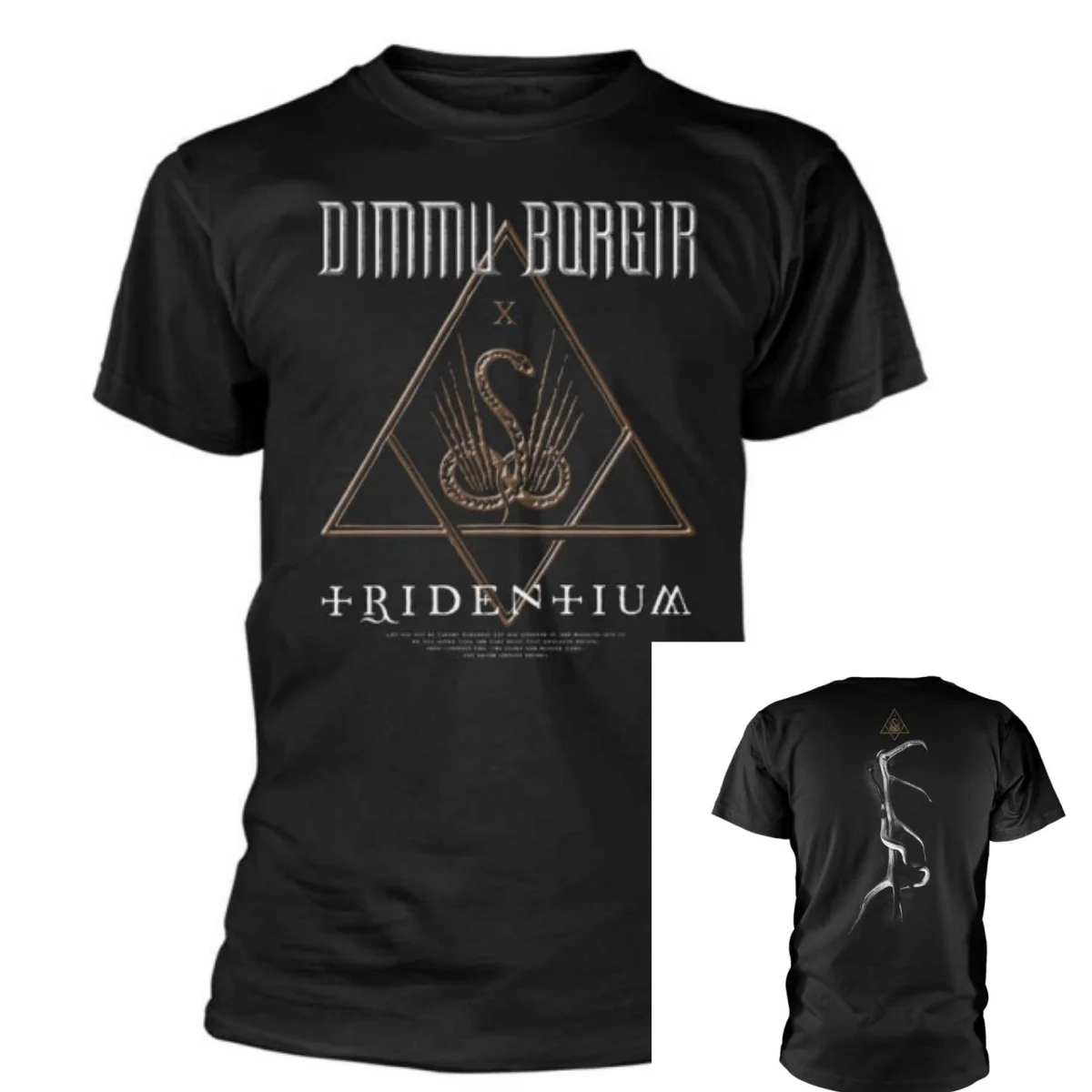 DIMMU BORGIR Spiritual Black Dimensions Band T-Shirt Baumwolle Grafik-T-Shirt Herren Damen Sommer Streetwear – Detail 3