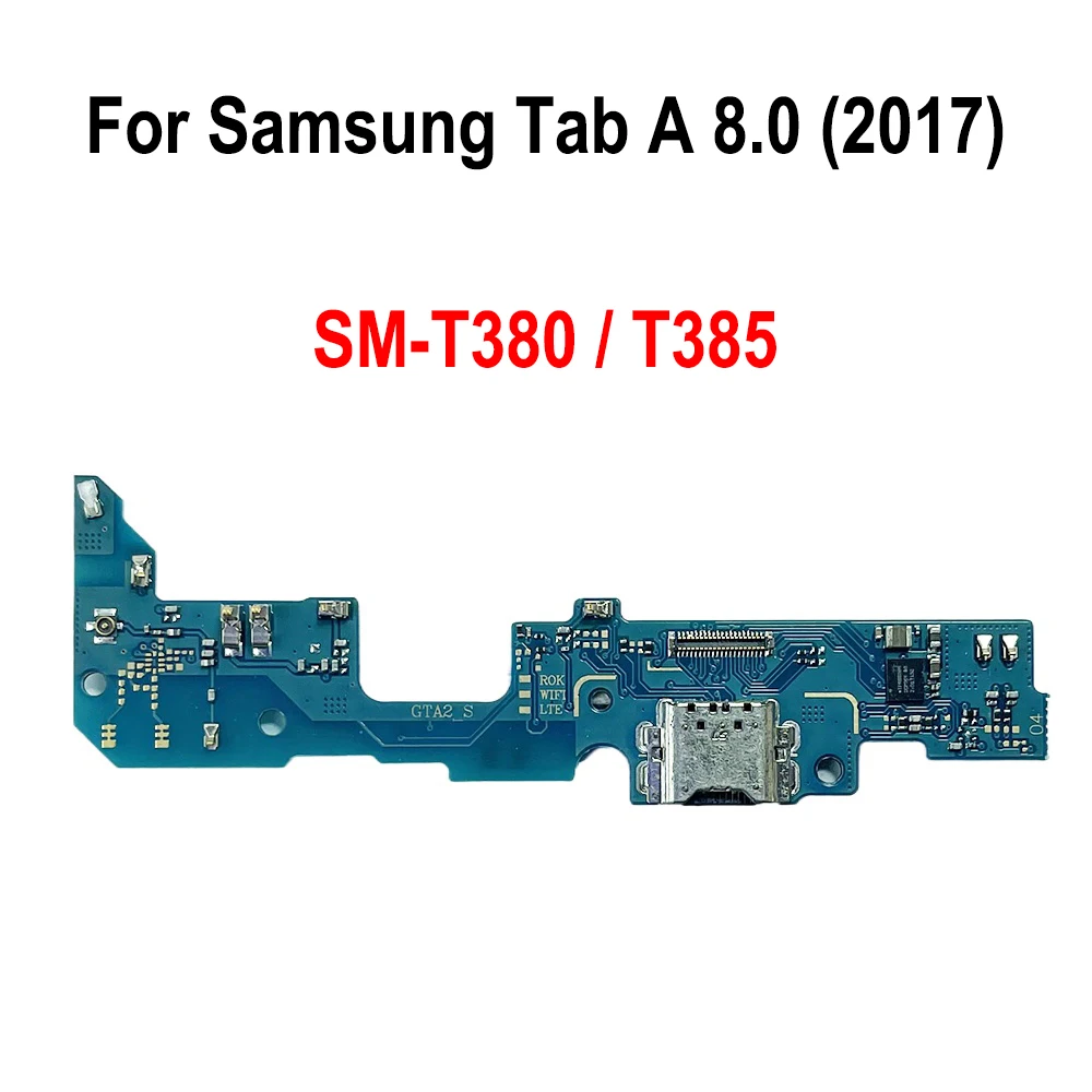 

org Charging Flex For Samsung Galaxy Tab A 8.0 (2017) SM-T380 / T385 USB Charge Port Jack Dock Connector Charging Board