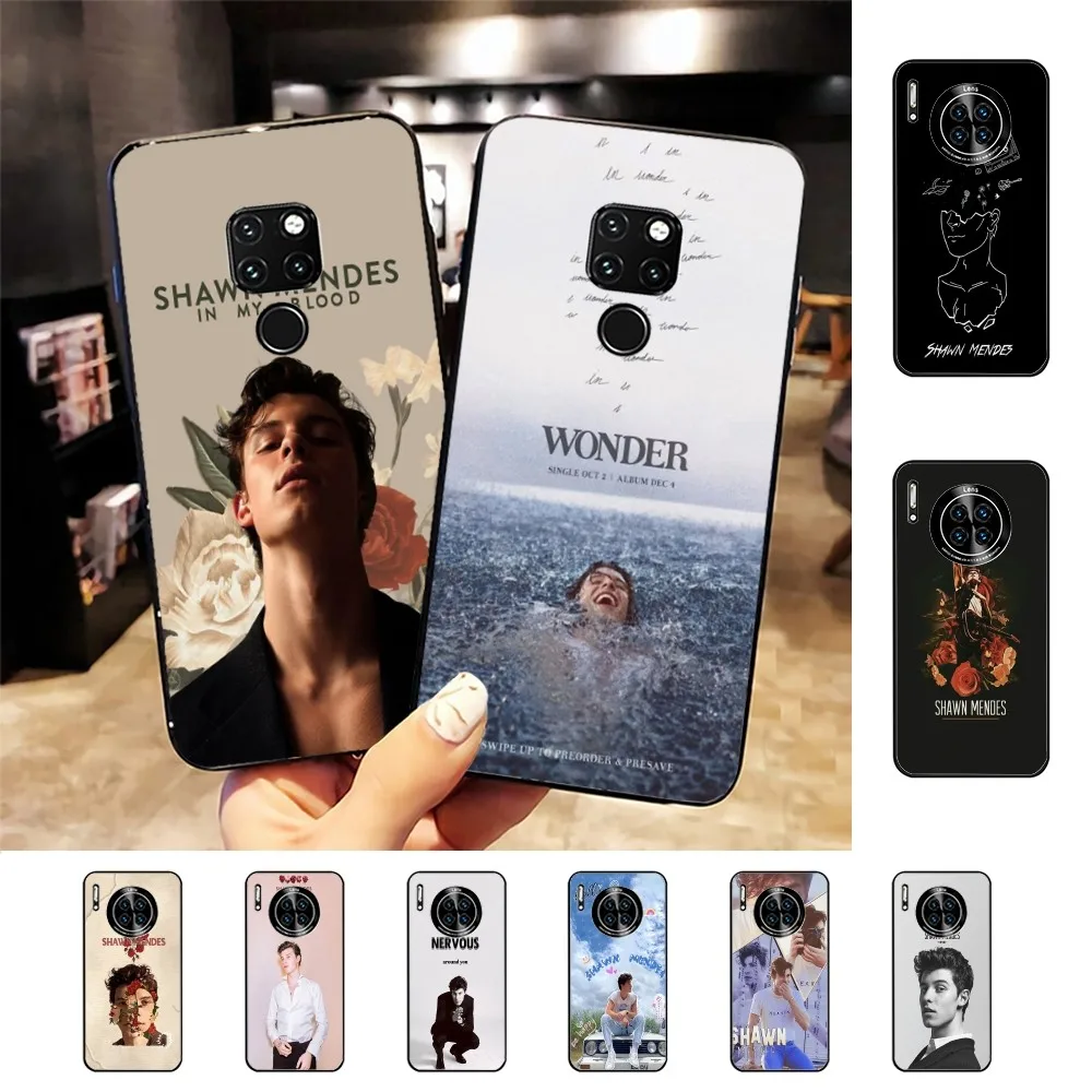 Singer S-Shawn M-Mendes Phone Case For Huawei Mate 10 20 30 40 50 lite pro Nova 3 3i 5 6 SE 7 pro 7SE