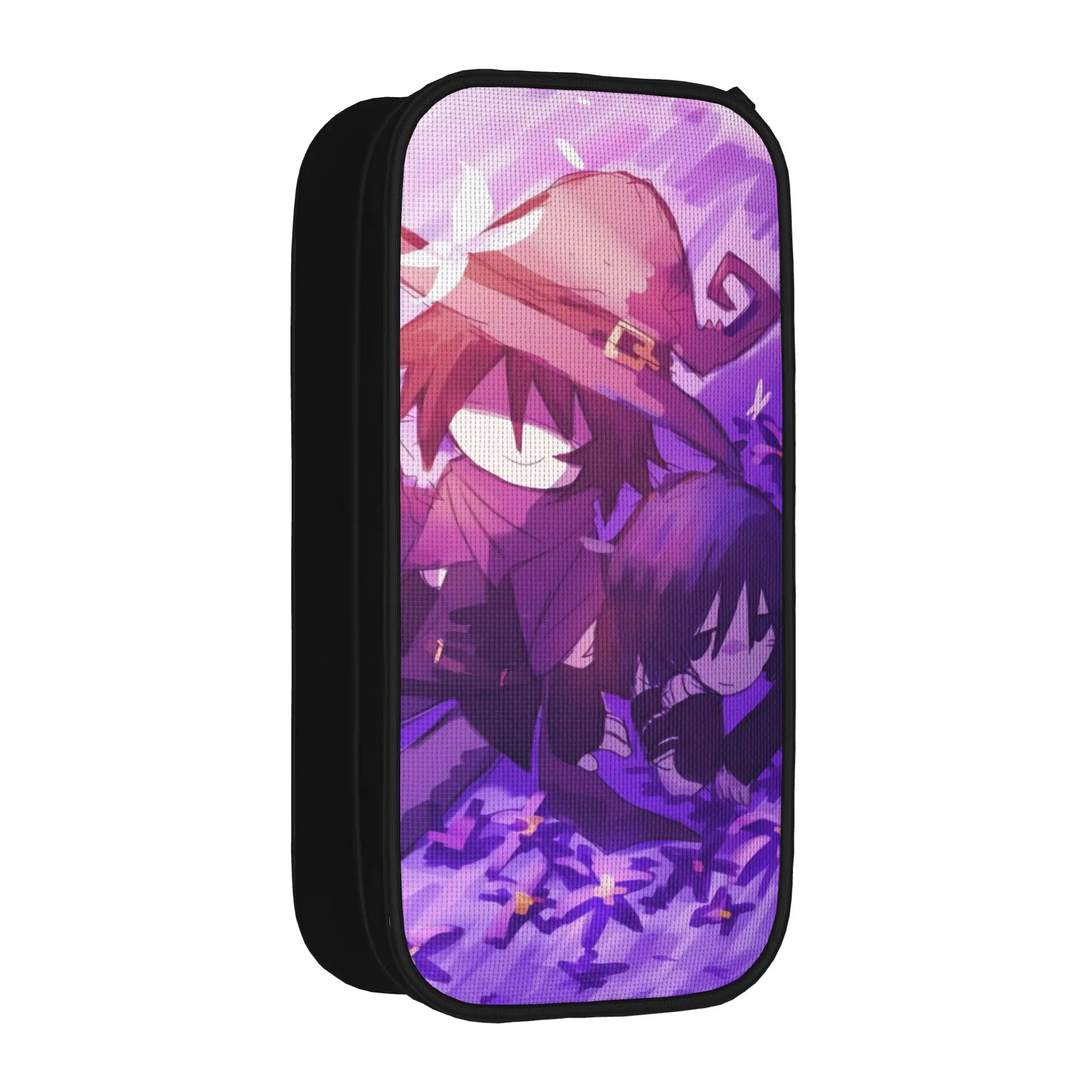 Azuretime Anime Azure Two Time Pencil Cases  Pen Box Bags Student Large Storage Office Zipper Pencilcases
