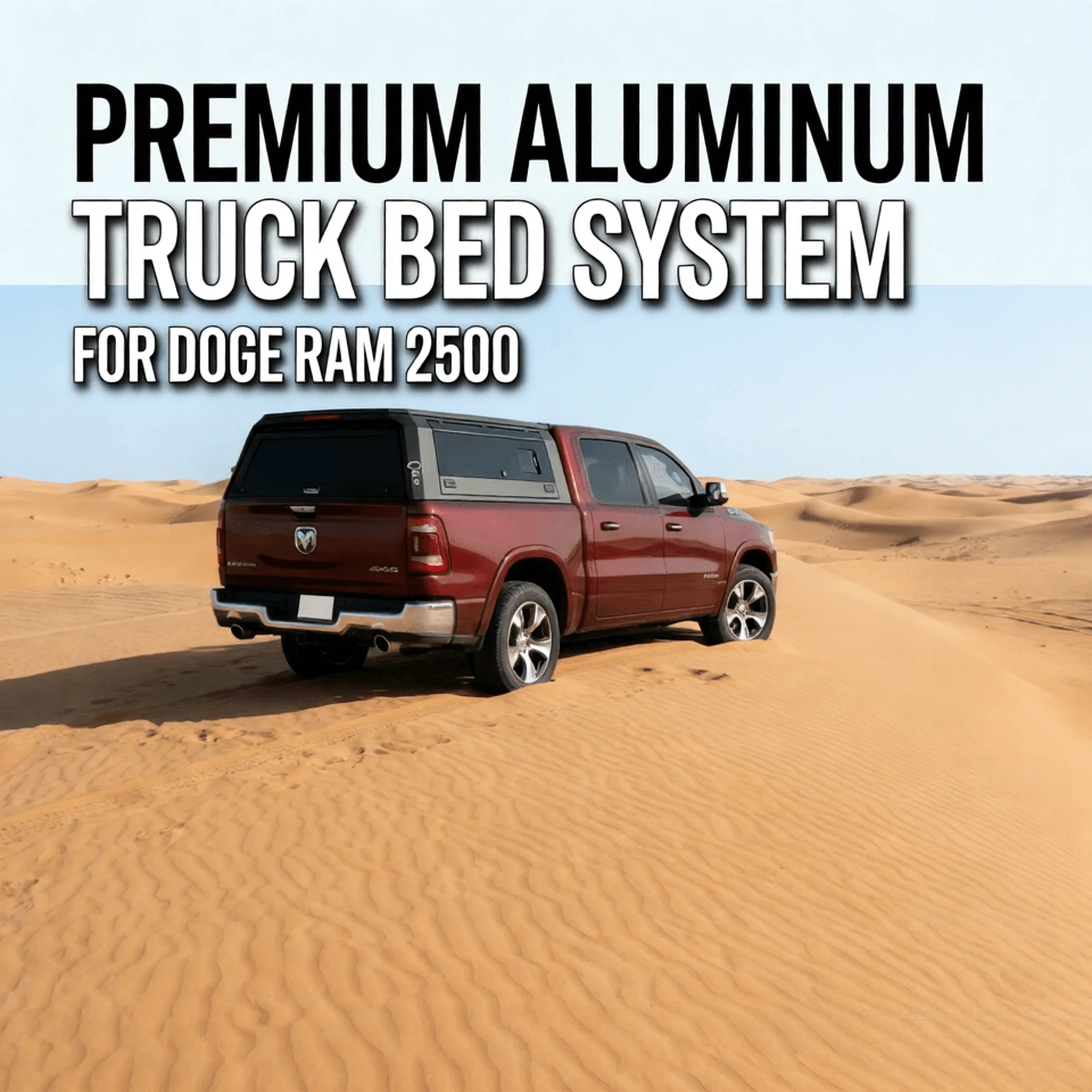 

High Quality Aluminum Alloy 4X4 Pickup Retractable Tonneau Cover for DOGE RAM 1500 09-18 6.4FT & DOGE RAM 2500 2019+ 6.4FT