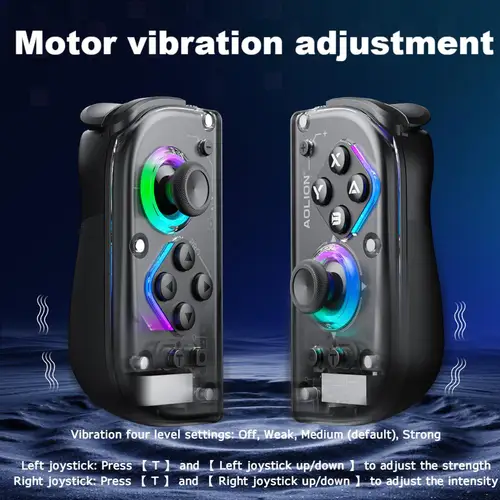 AOLION J20 Hall Joycon Gamepad para NS2/Switch OLED/Switch NFC HD shake Liteleft y controlador de juego dividido derecho