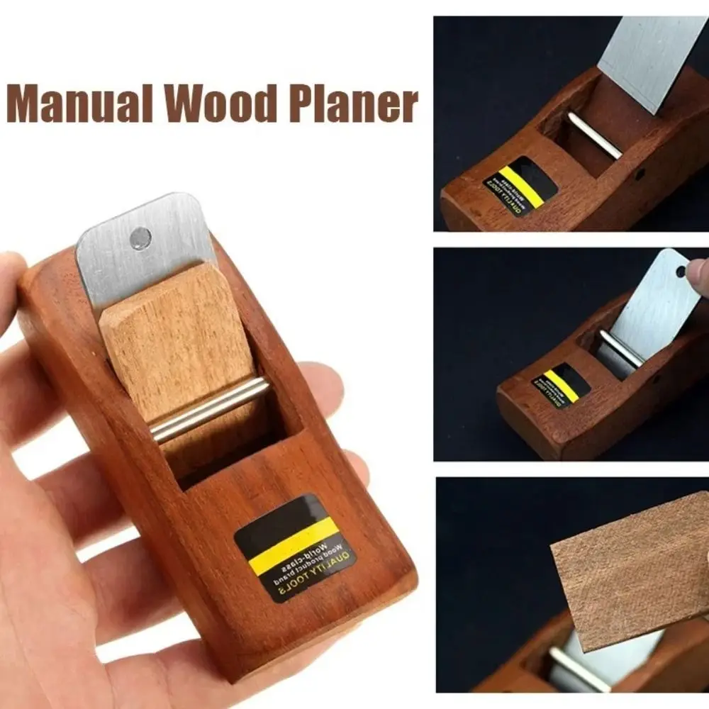 Small Wooden Mini Woodworking Flat Planer Wood Planer DIY Tool Bottom Edge Carpenter Woodcraft Wood Plane