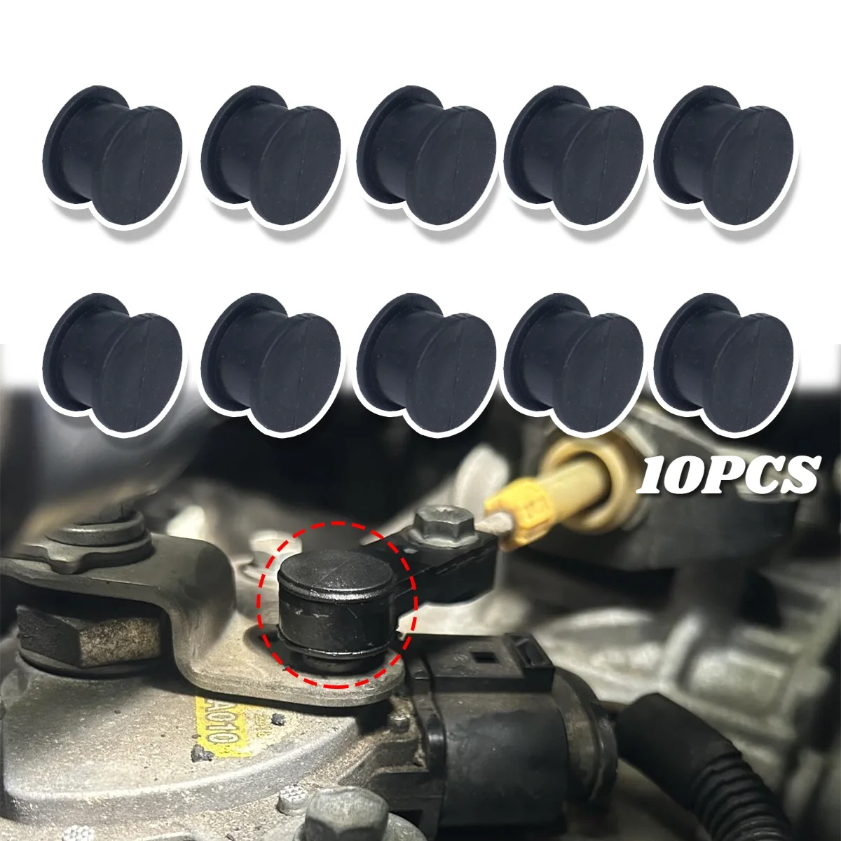 10pcs Gear Shifting Cable End Connector Bushing Fix Automatic Transmission For VW Passat/Passat B7 Tiguan Touran SCIROCCO III