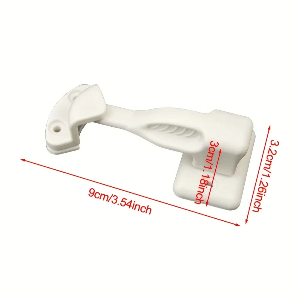 1Pc RVs The Rotating Latch Lock Door Stopper Is Suitable For Vehicles And Ships In The RV Caravan House Door Retainer Holder