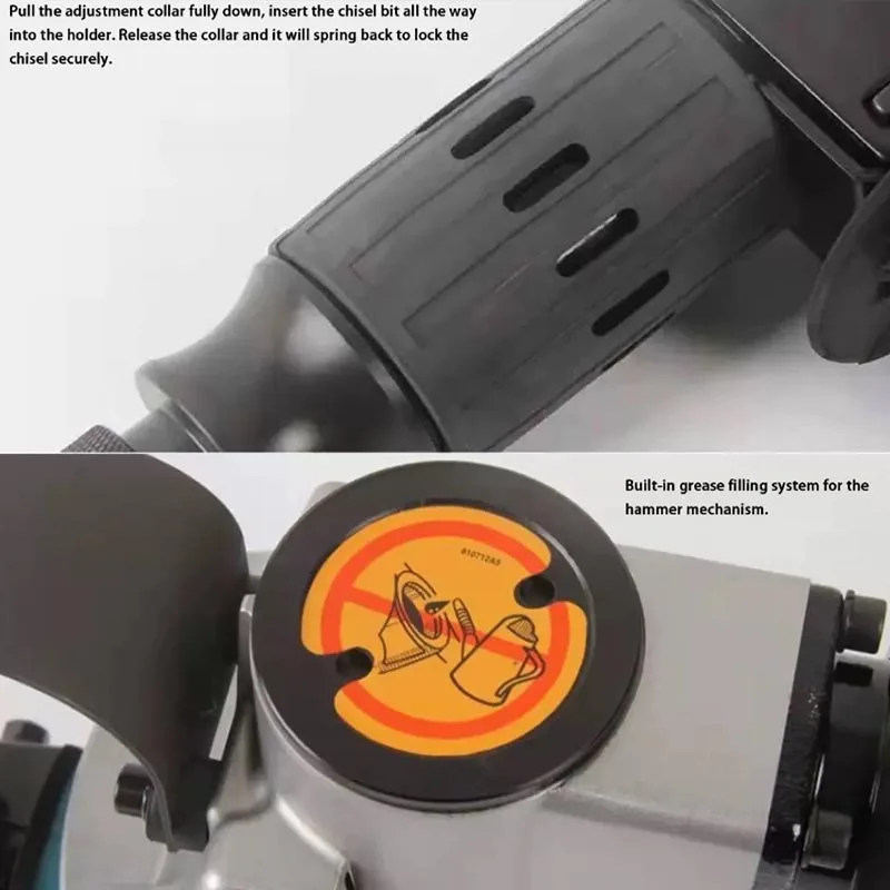 

Heavy Duty Impact Demolition Electric Pick Multifunctional Handheld Hammer for Wall Breaking Water and Electricity Installation