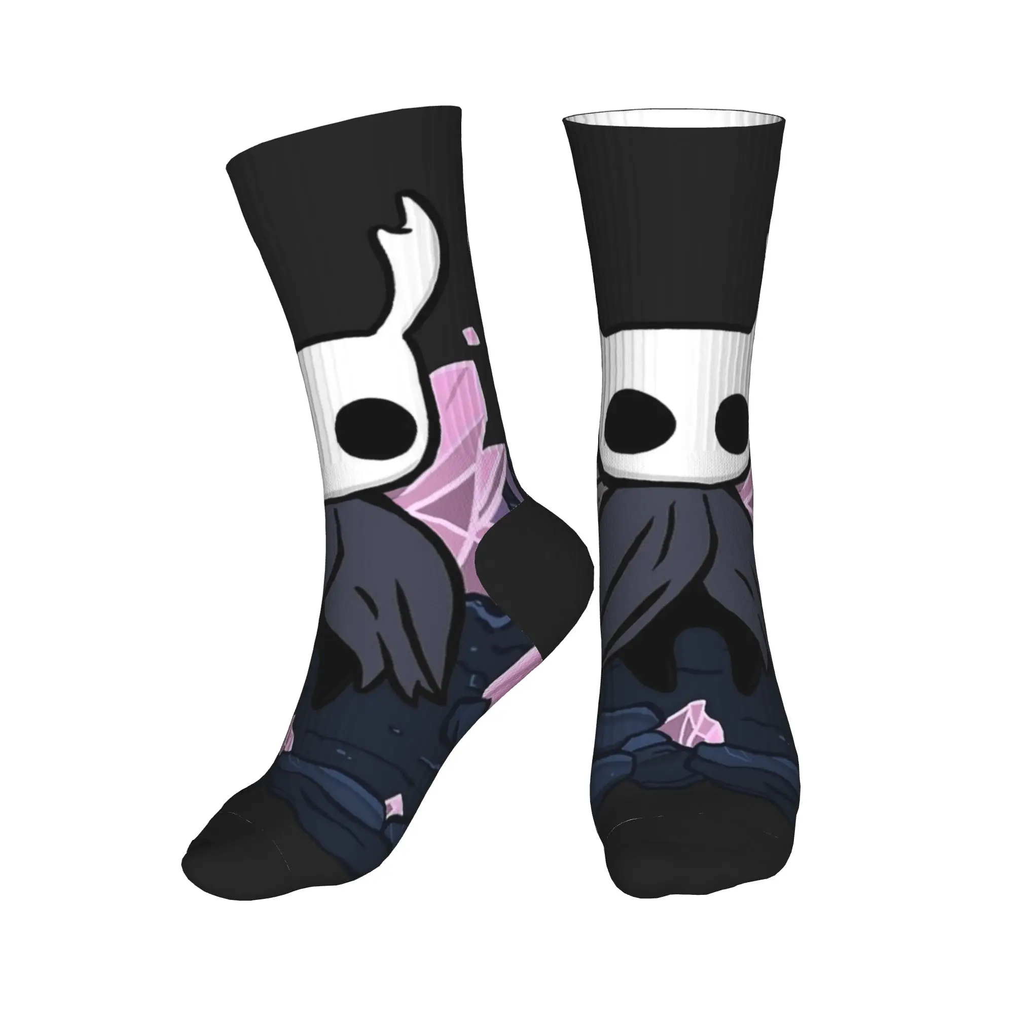 Hollow Knight Hornet Gaming Stockings  Novelty Socks Couple Warm Soft Socks Autumn Skateboard Printed Anti Sweat Socks Gift