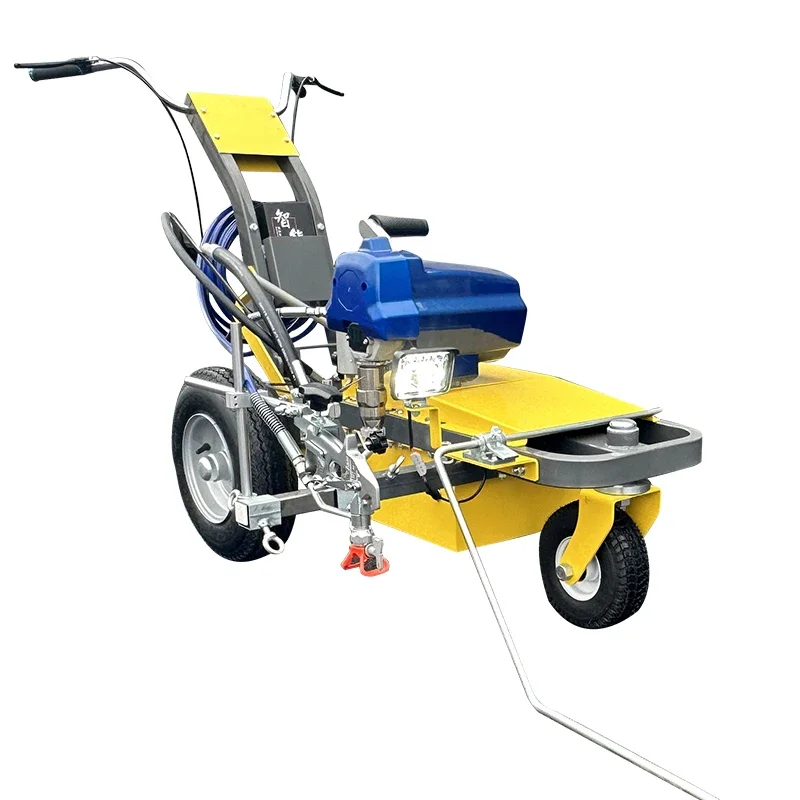 Durable Line  Road Marking Machines Efficient Road Line Marking Equipment