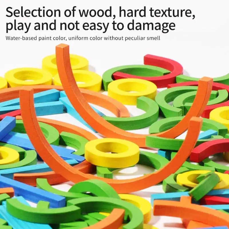 M89c Educational puzzle giocattolo apprendimento precoce forma formazione logica per i bambini