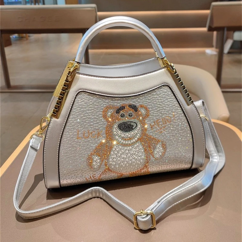 

Легкая роскошная высококачественная кожаная сумка, женская сумка, новая сумка через плечо большой вместимости, основная женская сумка Bolsa Feminina