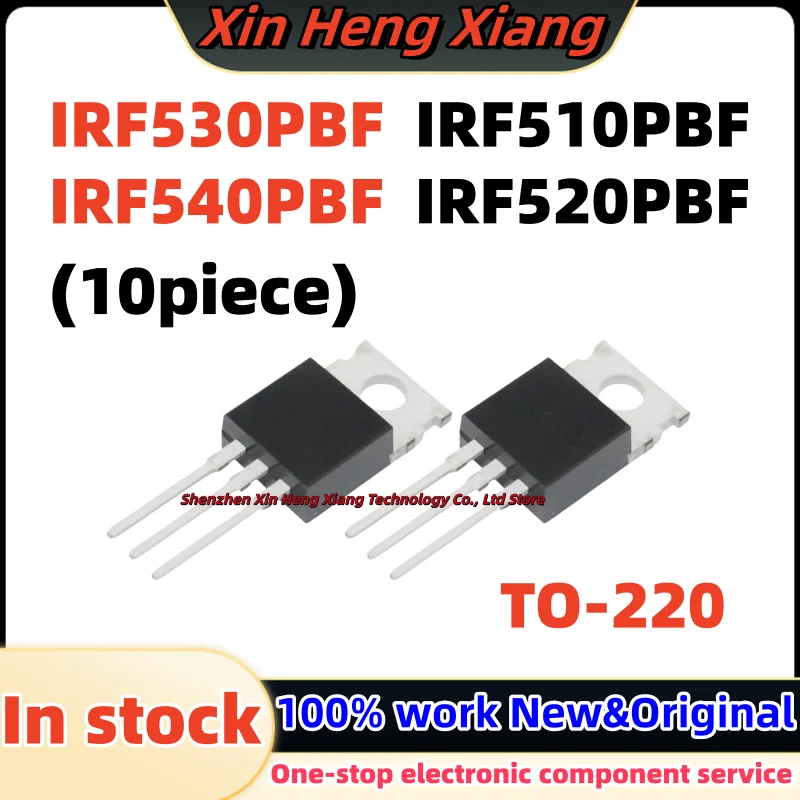 (10pcs) IRF530 IRF540 IRF510 IRF520 IRF510PBF IRF520PBF IRF530PBF IRF540PBF TO-220