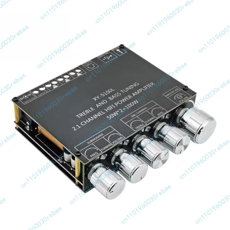 HiFi Audiophile Bluetooth 5.0 Digital Amplifier Board 2.1 Channel Subwoofer USB Sound Card Audio Module