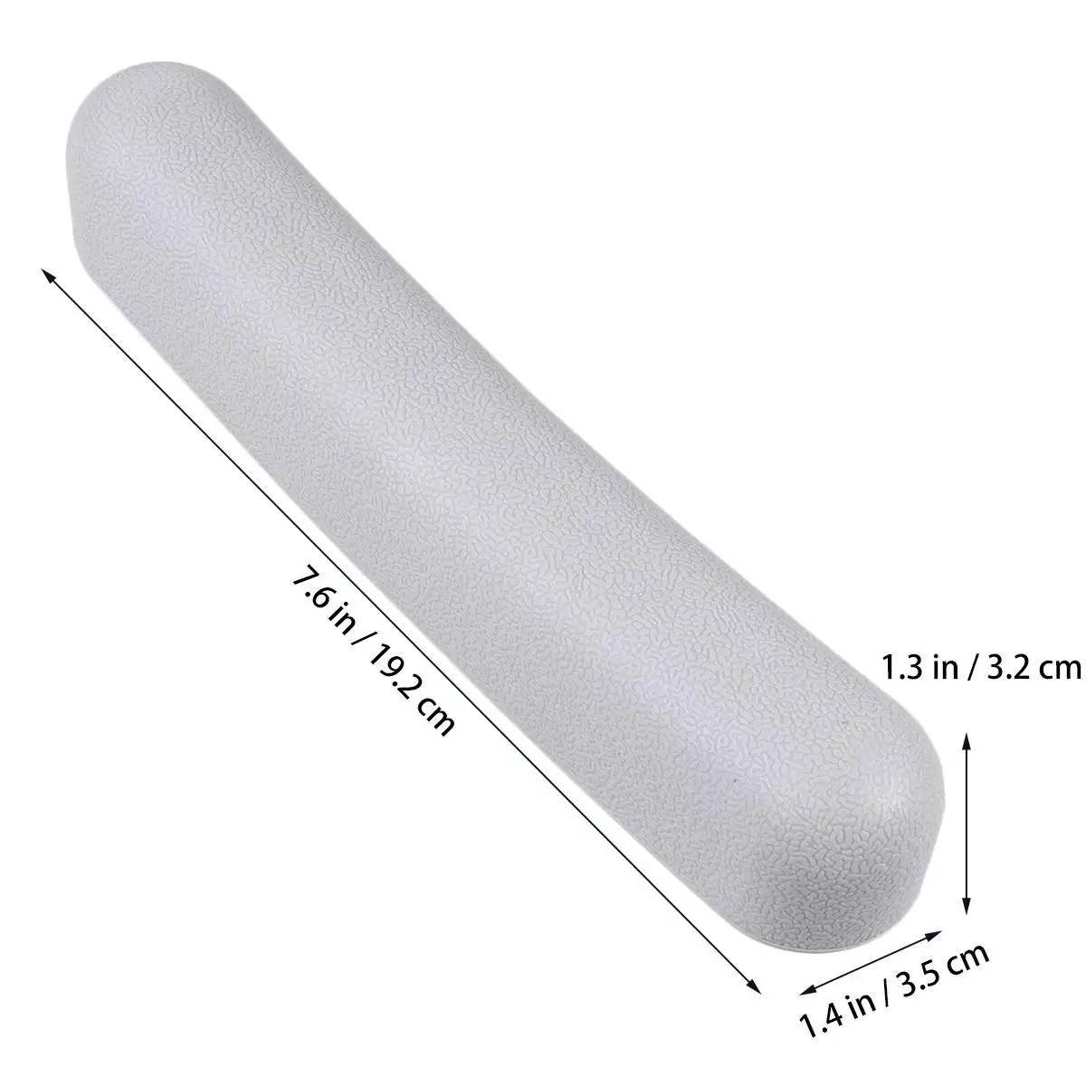 

2Pcs Underarm Crutch Pads Extra Thick Grey Padding for Arm Crutches Armpit Support Accessories Elbow Knee Protection