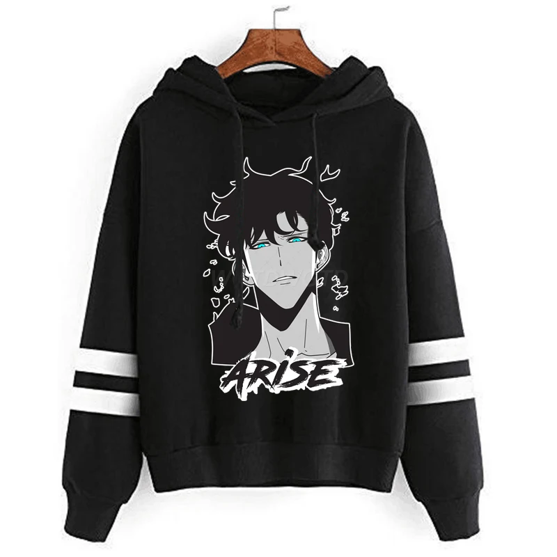 Solo Leveling Arise Print Fashion Streetwear Hoodie Men Women Anime Manga Fan Gift Solo Leveling Sung Jinwoo Trending Clothing