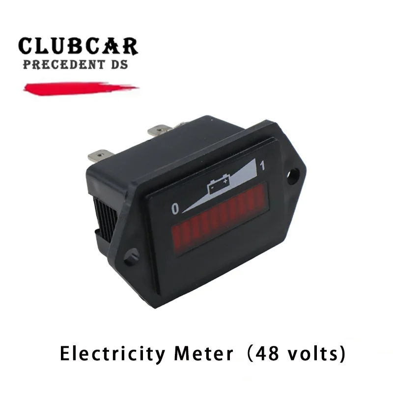 

ClubCar Precedent DS golf cart electricity meter battery meter 48V battery indicator battery gauge battery level meter display