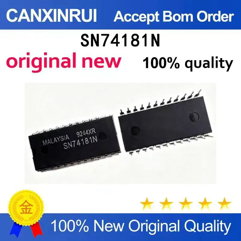 

（5-100 pieces）Brand new original SN74181N logic chip IC DIP24 in stock
