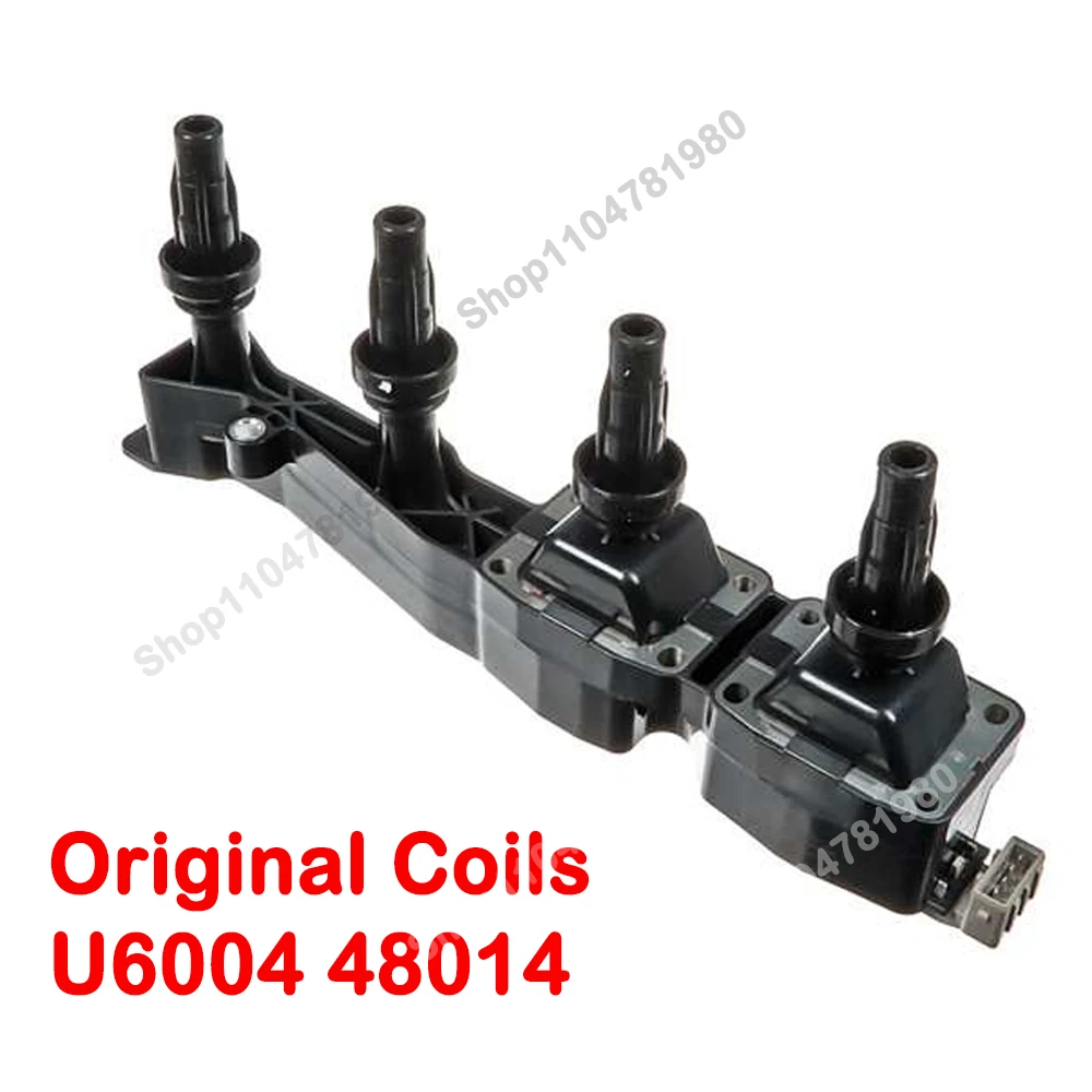 

U6004 48014 Ignition Coil 5970.80 5970.99 597080 597099 for CITROEN C2 C3 C4 BERLINGO PICASSO PEUGEOT 206 307 308 PARTNER 1007