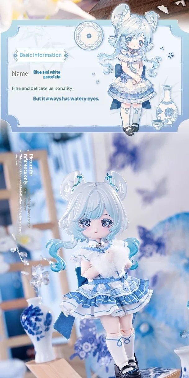 Echte COME4FREE BJD-Puppe Blindbox, bewegliche Actionfigur, Sammlerstück, Anime-Charaktermodell, Schreibtischdeko, Geburtstagsgeschenk – Detail 12