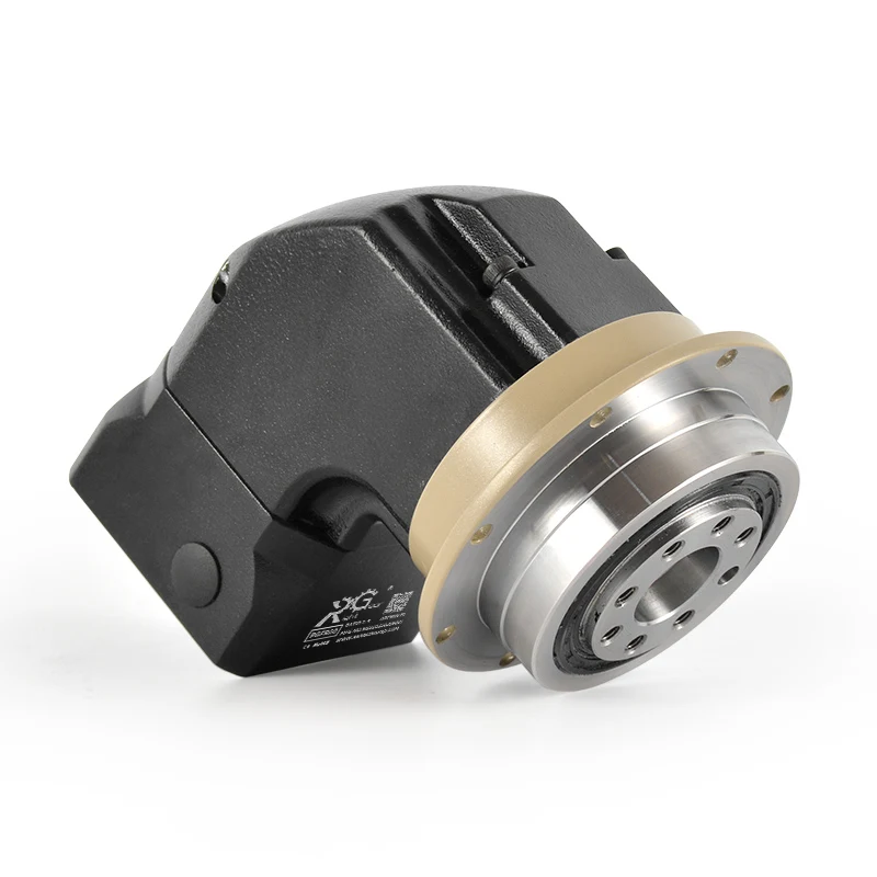2026 High Rigidity Right Angle Planetary Gear Boxes 4-100 Speed Ratio Low Noise Servo Motor Helical for Machine Tool Industry