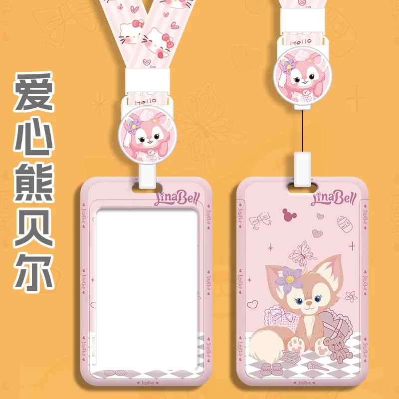 

Kawaii Disney Stellalou Student Meal Card Holder Cute Access Card School ID Work ID Holder Girl Gift