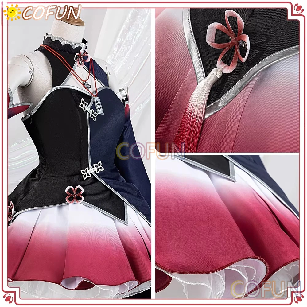 

Костюм для косплея COFUN YouTuber Tanaka Hime, игровой костюм на Хэллоуин, униформа в стиле аниме, одежда для ролевых игр на Хэллоуин