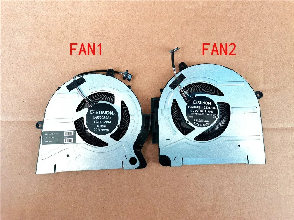 

Вентилятор EG50050S1-1C160-S9A M45786-001 EG50050S1-1C170-S9A M45787-001 для HP Envy 17-CH 17X 17M-CH 17-CH 17T-CH TPN-W148