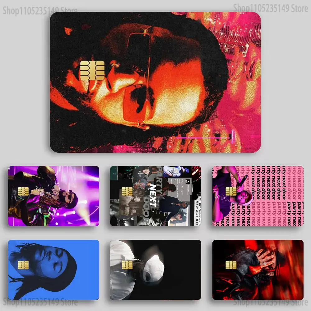 

Singer P-Partynextdoor Sticker Film Tape Skin for Credit Card Debit Card Cartoon Waterproof Stickers Small Chip