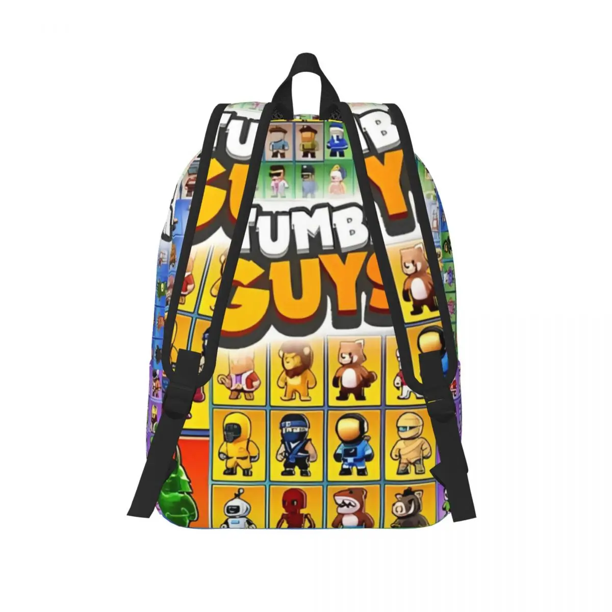 Stumbles Funny Game Cartoon Guys Fashion Backpack Durable Student Work Back to School Gift Daypack Men Women Laptop Canvas Bags