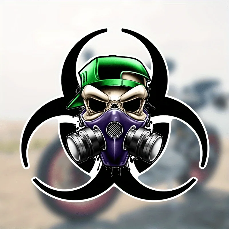 1 шт. крутая абстрактная геометрическая наклейка - водонепроницаемая, прочная - привлекательные формы для багажного ноутбука