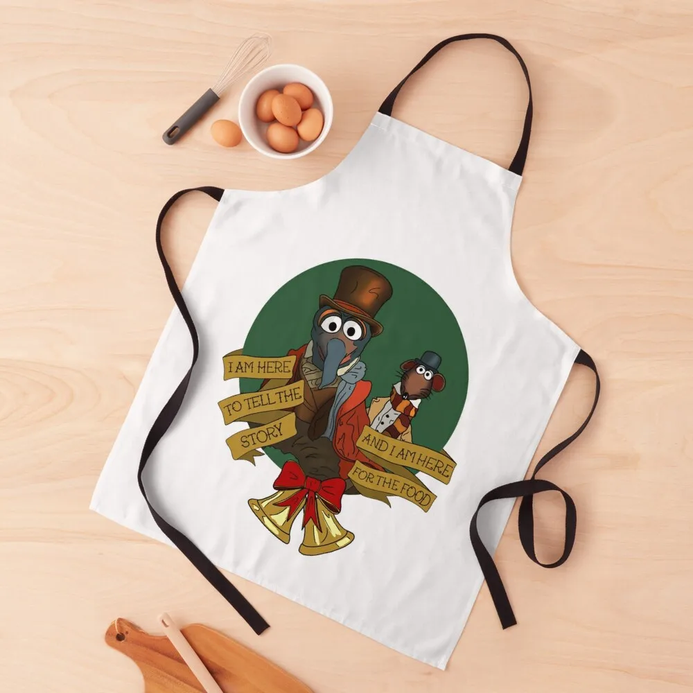 

muppet christmas carol Apron Sexy Restaurant Kitchen Equipment Custom Smock for hairdressing Apron