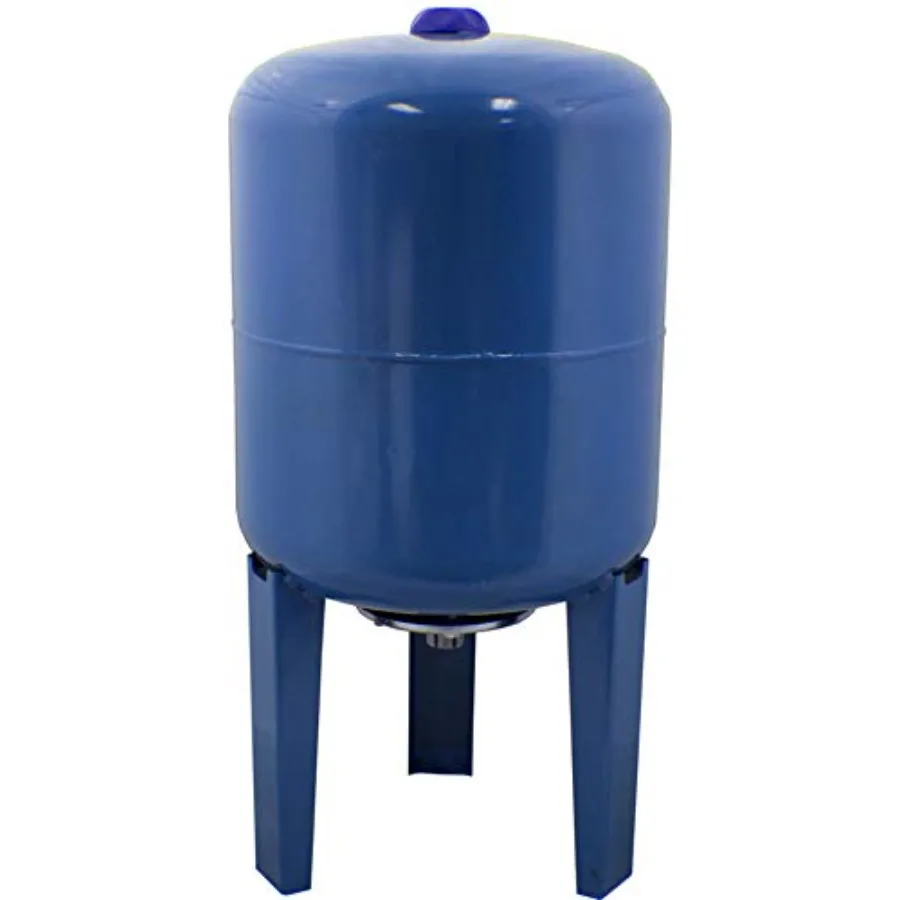 

Duda Energy ExpTank100VLPW 100 L 26.4 gallon Blue Expansion Tank for Wells Domestic Hot Water Supply Tank Thermal Pressure Prot