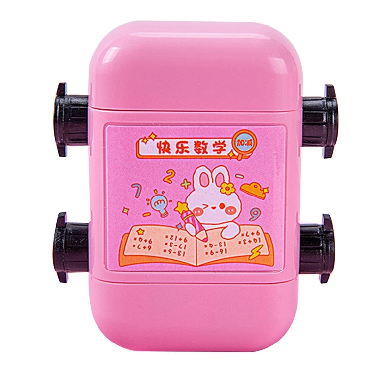 Multiplication Addition And Subtraction Division Teaching Stamp About 76X64x32mm As Shown For Kids Roller Digital Teaching Stamp