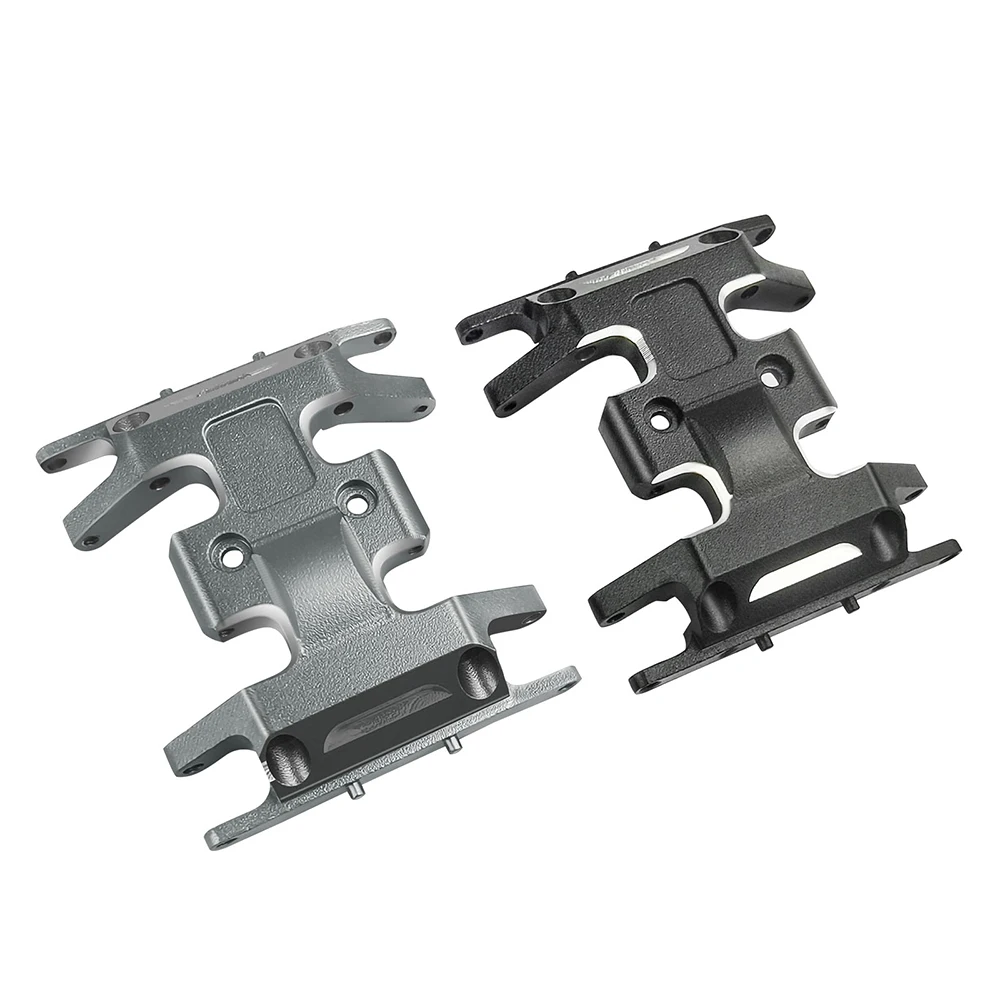 YEAHRUN Aliuminum Chassis Center Skid Plate Transmission Mount for Axial SCX24 Jeep JLU Gladiator 1/24 RC Crawler Car Parts