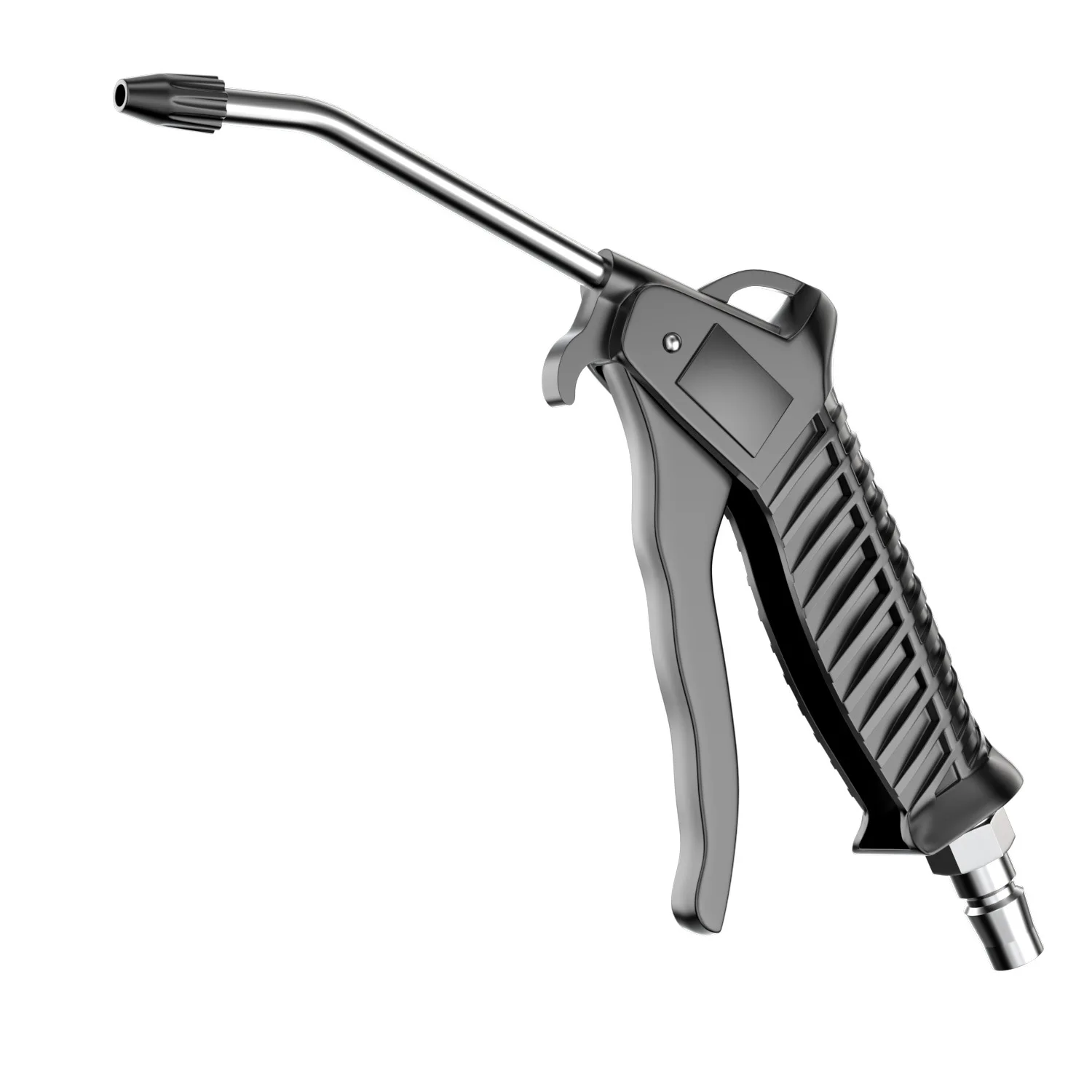 مسدس نفخ الهواء مسدس إزالة الغبار عالي التدفق للضاغط مع فوهة عازمة بزاوية ثلاثة ألوان نمط قصير لإصلاح السيارات #1