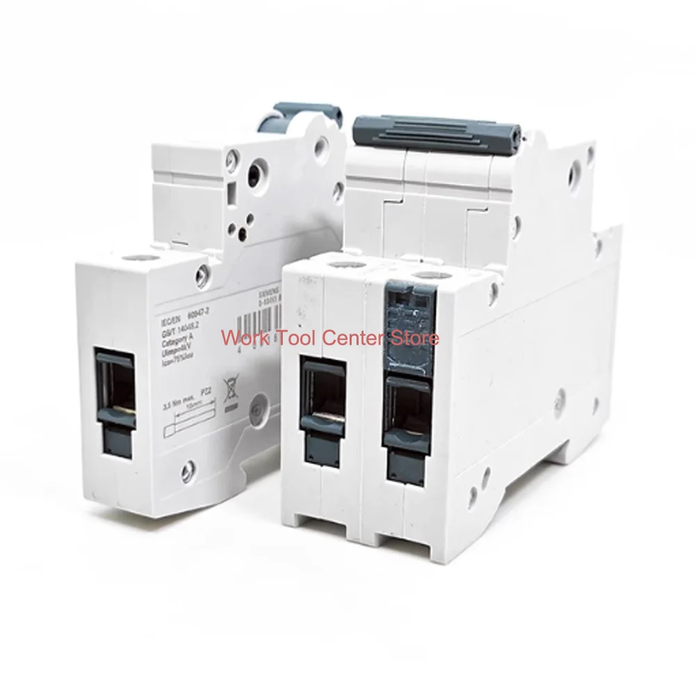 Original Auto Air Switch Relay DC 220V 440V 1P 2P Mini Circuit Breaker 5SY52/5SY5103/06/10/16/25/40/63-7CC Voltage Protector MCB