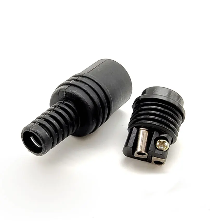 Cltgxdd 1pcs 2 Pin DIN Speaker Wire Plug 2P Hifi Loudspeaker Cable Solder Connector Male Female Socket