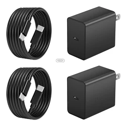 2Pcs For Samsung 45W Super Fast Charger For Samsung Galaxy S24 S20 S21 S22 S23 Ultra Plus A54 Type C Charger Fast Charge Cable