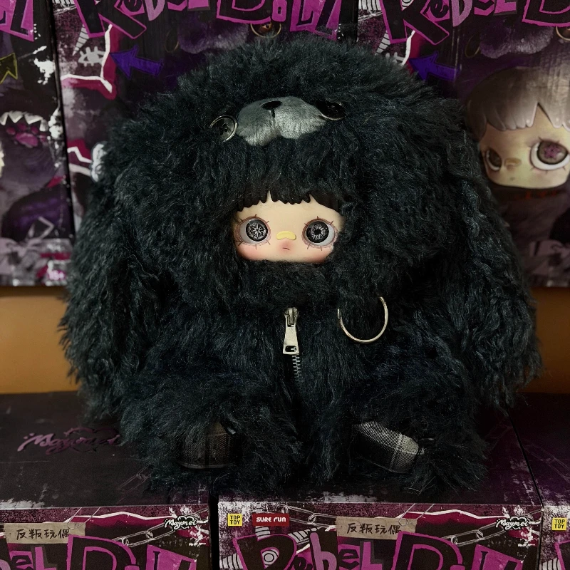 

Коллекционная плюшевая фигурка-рюкзак Maymei Rebel Doll 400% Series, 100% оригинал, серия SURE FUN, новогодний подарок для детей