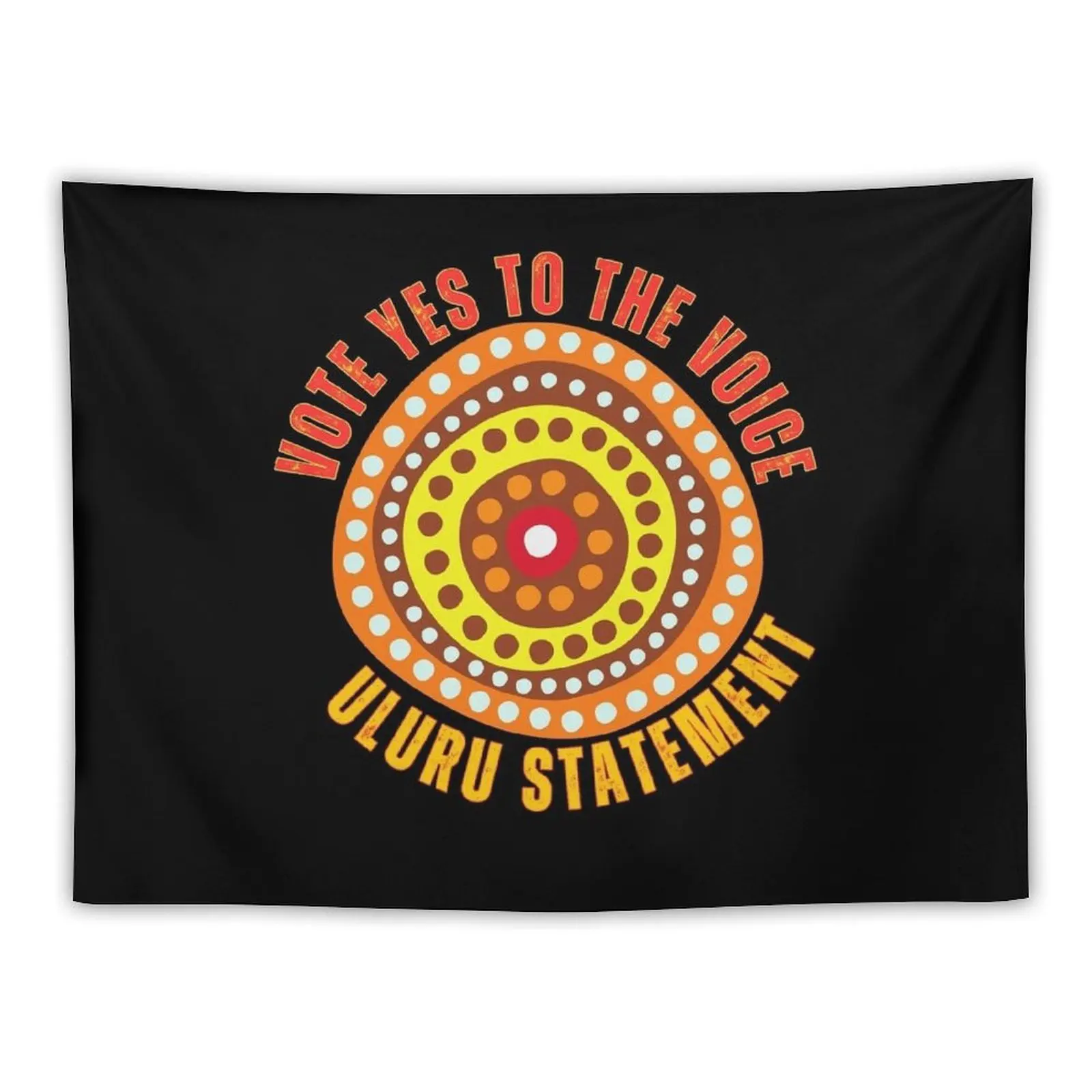 

Vote Yes To The Voice - Uluru Statement Tapestry Christmas Decoration Bedrooms Decorations Wall Hanging Tapestry