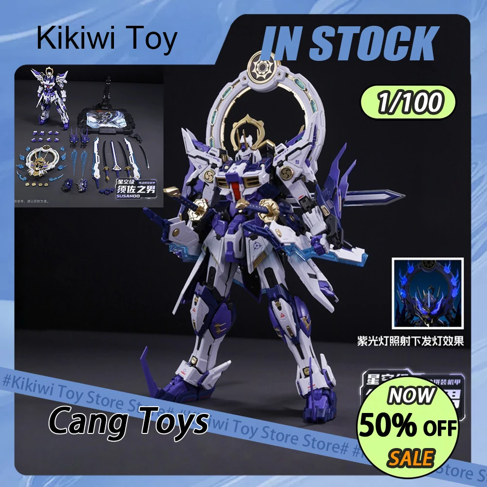

Cang Toys 1/100 Susanoo Action Figure War Of The God Figure Assembly Model Kit Mecha Collection Statue Model Ornament Toys Gifts