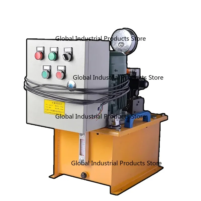 Dual Solenoid Valve Hydraulic Directional Control Tool Multi-Functional Oil Pump Convenient for Professional Use