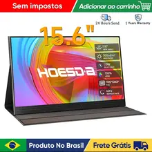 Monitor portátil de 15.6 polegadas fhd 1920*1080p ips 300cd/m2 USB-C hdmi monitor de jogos para pc/ps3/4/5/switch/xbox/laptop/telefone
