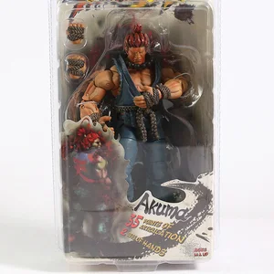 Toy Neca Ultimate Actionfigur, Ryu, Ken Chun, Li Gouki, Dery, Sammlungsmodell 10 Hauptverkaufspuppe Ken Original artikuliert - №10
