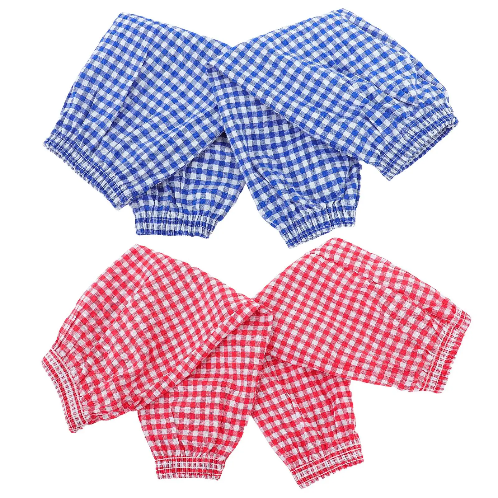 

2 Pairs Cleaning Sleeves Arm Covers Kitchen for Chef’s Outdoor Cooking Cotton Linen Oversleeves Work