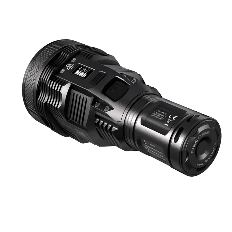 Imagem -03 - Nitecore Tm39 Lite Alto Desempenho Lanterna Led Luminus Sbt-90 Gen2 5200lumens Serchlight com Display Oled