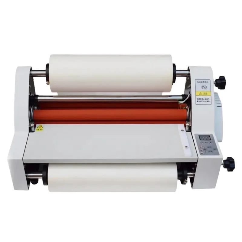 V350 Roll Laminator Machine Desktop Hot Selling Cold and Hot Paper Laminating Machine Wholesale Price