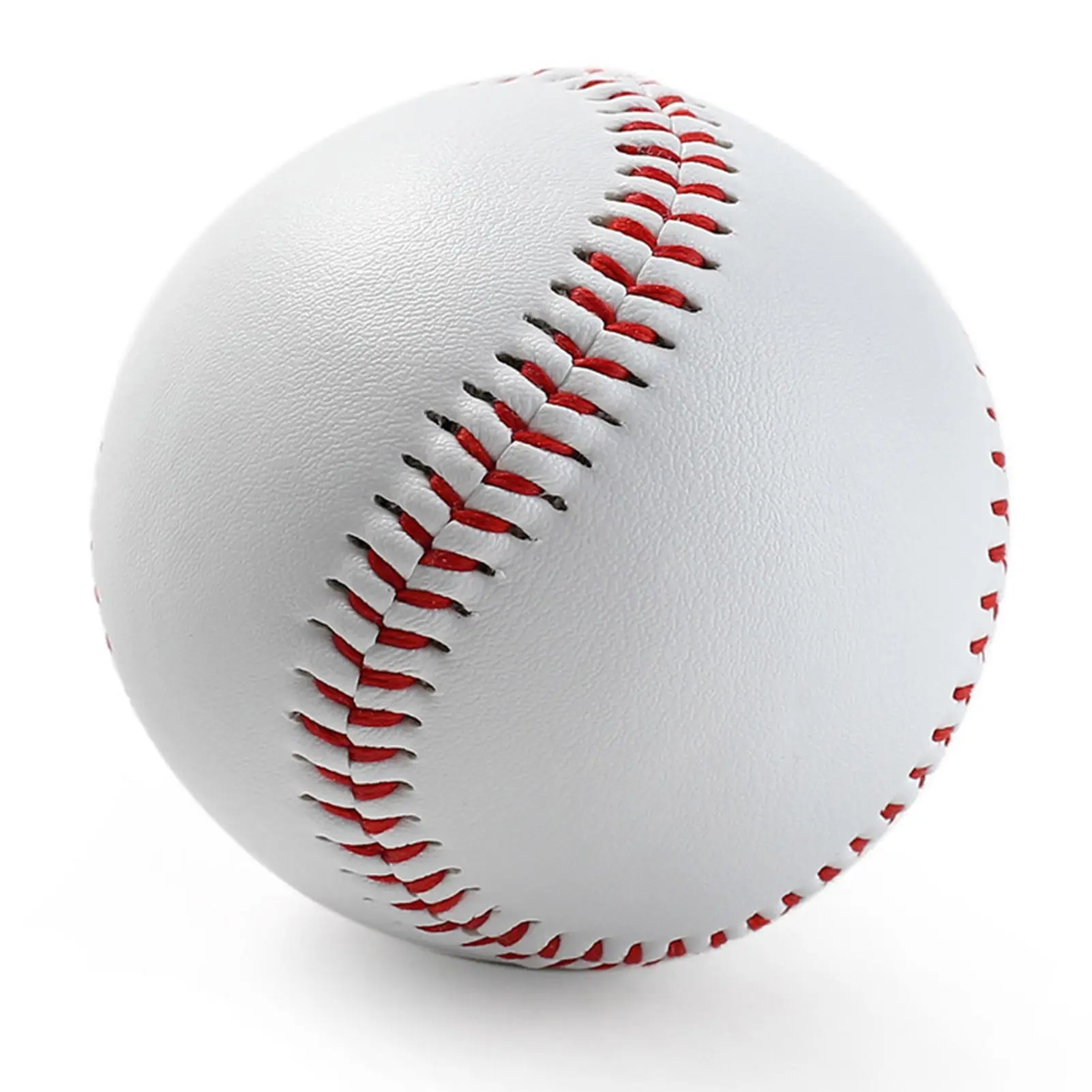 Practice Training Baseball Standard Size Leather Covered Unmarked Baseballs for Pitching Autographs Training