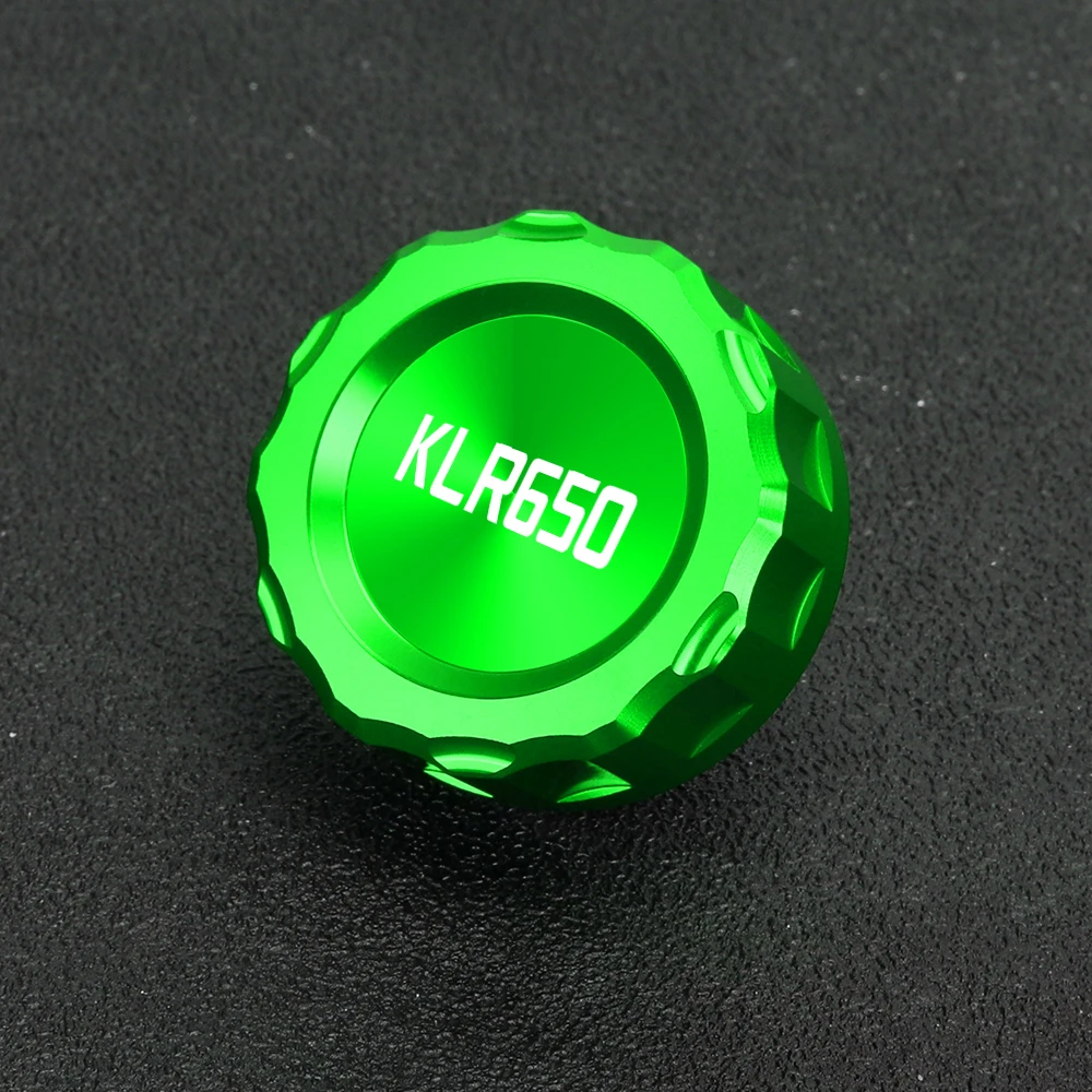 Motorcycle Rear Brake Fluid Reservoir Oil Cap Cylinder Cover For Kawasaki KLF300 KLF220 KLF185 KLF110 KL250 KL650 GTR1400